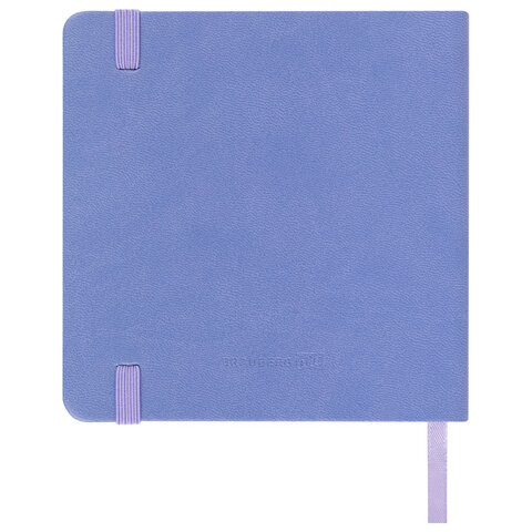 Скетчбук, слоновая кость 140 г/м2 120х120 мм, 80 л., КОЖЗАМ, резинка, BRAUBERG ART CLASSIC, пастель сиреневый, 116877 - фото 10