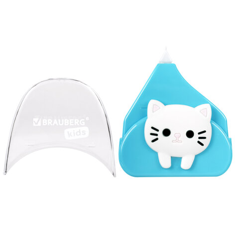 Корректирующая лента BRAUBERG KIDS "Котенок", 5 мм х 6 м, корпус ассорти, блистер, 272494 - фото 5
