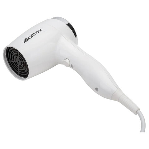 Фен для волос настенный KSITEX F-1400 WC, 1400 Вт, пластик/металл, 2 скорости, белый - фото 4
