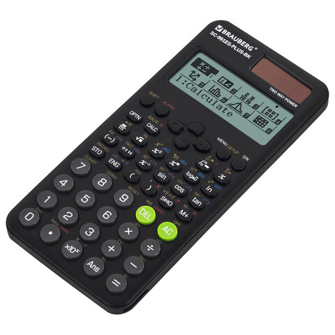 Калькулятор инженерный BRAUBERG SC-991ES-PLUS-BK (164х80 мм), 552 функции, 10+2 разряда, ЧЕРНЫЙ, 272651 - фото 4
