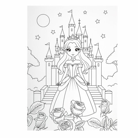 Набор ЮНОГО ХУДОЖНИКА "ПРИНЦЕССА" для рисования и творчества в кейсе ЮНЛАНДИЯ, 75 предметов, 665673 - фото 12