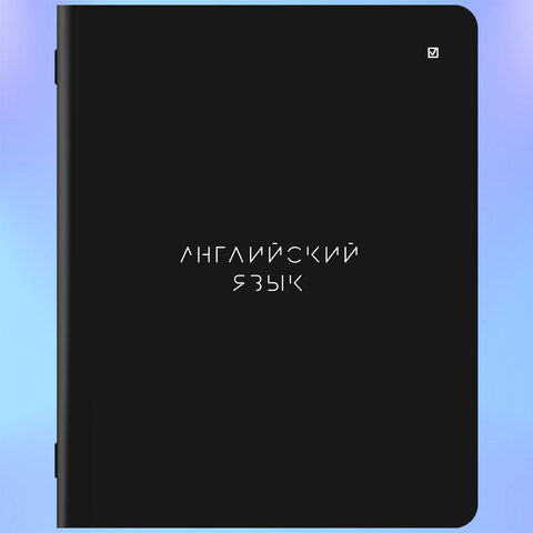 Тетради предметные, КОМПЛЕКТ 12 ПРЕДМЕТОВ, 48 л., матовая ламинация, BRAUBERG, "MINIMAL", 404831 - фото 5