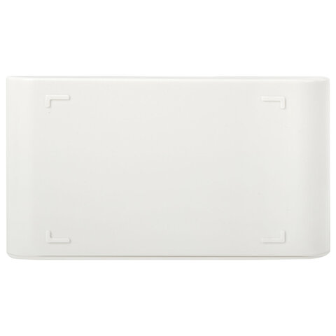 Дозатор DOUBLE для мыла/геля и моющего средства/шампуня, 2х350 мл, органайзер для губок и щеток, БЕЛЫЙ, 10х18х17 см, LAIMA HOME, 700044 - фото 5