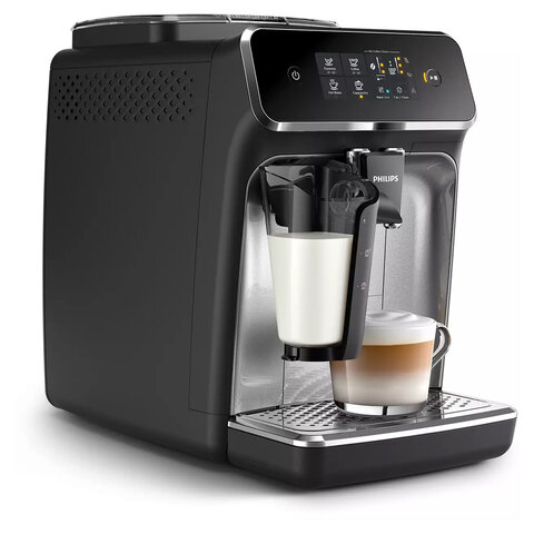 Кофемашина PHILIPS EP2236/40, 1500 Вт, объем 1,8 л, автокапучинатор, черная - фото 3