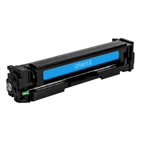 Картридж лазерный SONNEN (SH-CF401X) для HP LJ Pro M277/M252 ВЫСШЕЕ КАЧЕСТВО, голубой, 2300 страниц, 363943 - фото 4