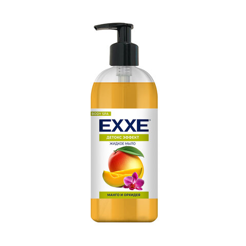 Мыло жидкое 500 мл EXXE BODY SPA ДЕТОКС ЭФФЕКТ "Манго и Орхидея", С0007524 - фото 1