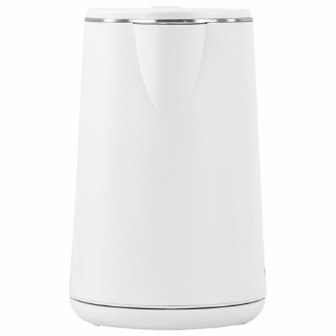 Чайник электрический с двойными стенками SONNEN KT-4103, 1,5 л, 2200 Вт, белый, 456376 - фото 12