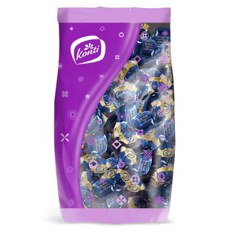 Конфеты KONTI "Моне" вкус молочный трюфель, 1000 г, 16514 - фото 3