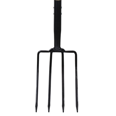 Вилы копальные стальные 19х28 см, ОБЩАЯ ДЛИНА 115 см, деревянный черенок, V-ручка, RABBITEX (РАББИТЕКС) "STANDARD", 700492 - фото 6