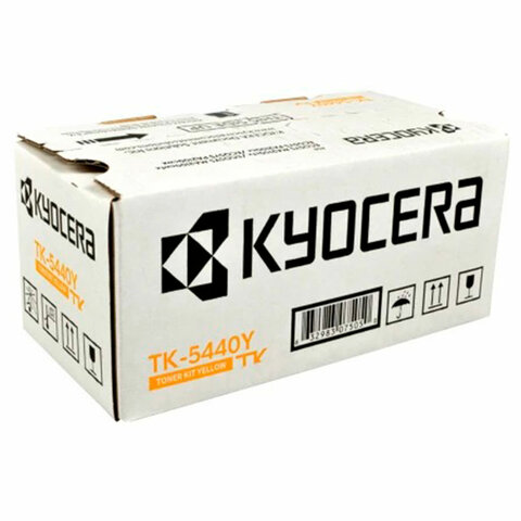 Тонер-картридж KYOCERA (TK-5440Y) ECOSYS PA2100cx/MA2100cfx и другие, желтый, оригинальный, ресурс 2200 страниц, 1T0C0AANL0 - фото 1