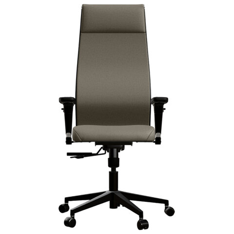 Кресло МЕТТА "ErgoLife" 10 B1-162D, пластик, синхромеханизм, 2D-подлокотники, ткань, бежевое - фото 4