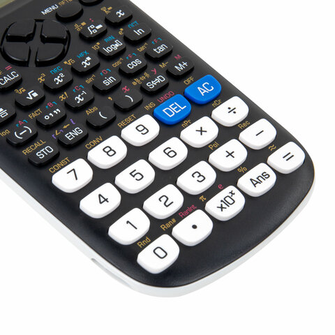Калькулятор инженерный BRAUBERG SC-991EX-Plus (165х84 мм), 552 функции,10+2 разрядов, двойное питание, 271726 - фото 12