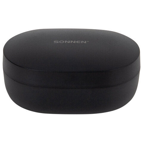 Наушники беспроводные TWS внутриканальные с микрофоном, SONNEN EP-BH25B, Bluetooth 5.3, черные, 514125 - фото 13