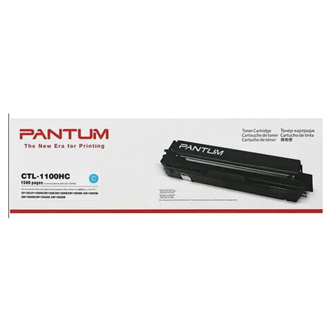 Картридж лазерный PANTUM (CTL-1100HC) CP1100/CM1100, голубой, оригинальный, ресурс 1500 страниц - фото 1