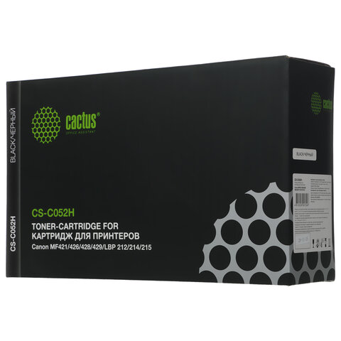 Картридж лазерный CACTUS (CS-C052H) для Canon MF421/426/428/429/LBP 212/214/215, ресурс 9200 страниц - фото 1