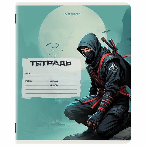 Тетрадь 12 л. BRAUBERG клетка, обложка картон, МИКС-3, 107270 - фото 8