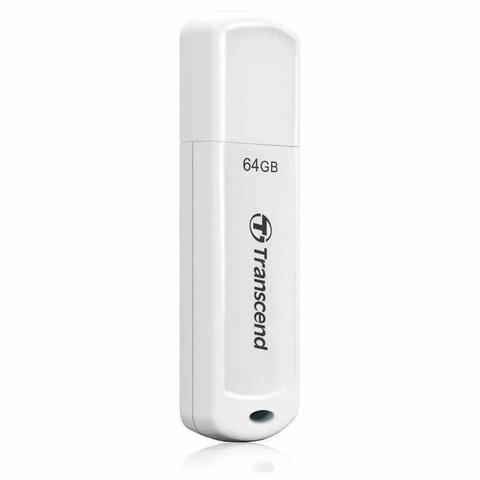 Флеш-диск 64 GB TRANSCEND JetFlash 730, USB 3.1, белый, TS64GJF730 - фото 3