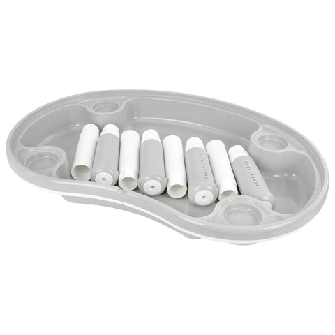 Стол детский трансформер 3 в 1 BRABIX KIDS CT-001, растущий, 2-8 лет, пластик, серый, 533290 - фото 14