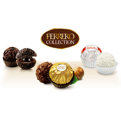 Набор конфет FERRERO "Collection", Ассорти из 3 вкусов с RAFFAELLO, 269,4 г, 9020000000556 - фото 6