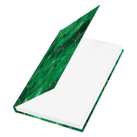 Ежедневник датированный 2026 145х215 мм, А5, STAFF, ламинированная обложка, "Green Marble", 117315 - фото 3