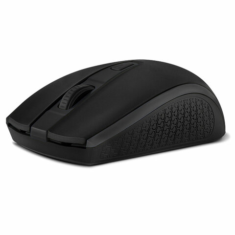 Мышь беспроводная SVEN RX-220W, 3 кнопки + 1 колесо-кнопка, оптическая, чёрная, SV-016227 - фото 3