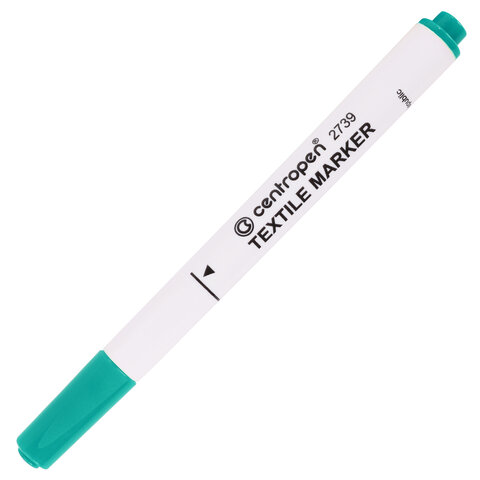 Маркеры для ткани 10 ЦВЕТОВ CENTROPEN "Textile Marker", круглый наконечник, 1,8 мм, 2739/10, 5 2739 1001 - фото 20