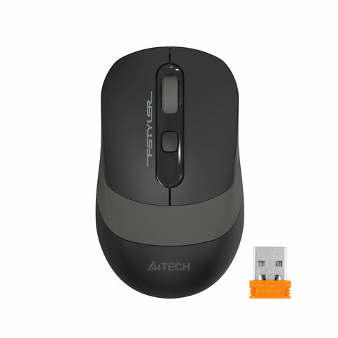Мышь беспроводная с бесшумным кликом A4TECH Fstyler FG10S, USB, 4 кнопки, оптическая, 1204030 - фото 2