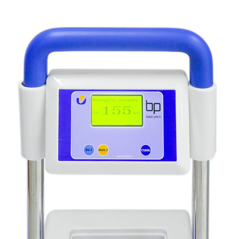 Аппарат для надевания бахил BOOT-PACK-COMPACT-LR, 50 Вт, ЖК-дисплей, белый, BT-EF - фото 4