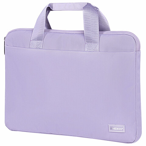 Сумка портфель HEIKKI ULTRA (ХЕЙКИ) с отделением для ноутбука 15,6", Lavender, лавандовая, 28х39х3 см, 272610 - фото 1