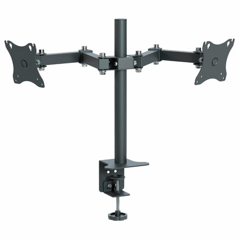 Кронштейн для двух мониторов К-502 VESA 75х75-100х100, 17"-32", до 16 кг, РЭМО, 4603225012979, 960059 - фото 1