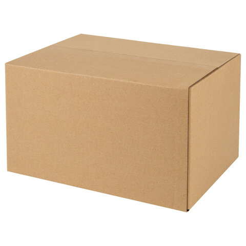 Гофрокороб, длина 380 мм х ширина 280 мм х высота 225 мм, марка Т22, профиль В, FEFCO 0201 / ГОСТ, исполнение А, 440055 - фото 2