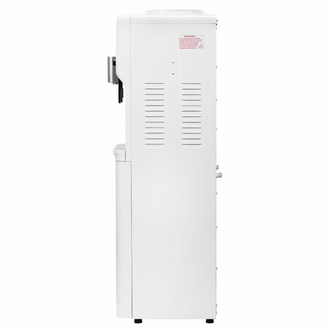 Кулер для воды SONNEN FSE-02A, напольный, НАГРЕВ/ОХЛАЖДЕНИЕ ЭЛЕКТРОННОЕ, 2 крана, белый, 455421 - фото 5