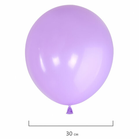 Шары воздушные 30 см, 30 штук, "МАКАРУНС", ассорти, BRAUBERG KIDS, 591886 - фото 5