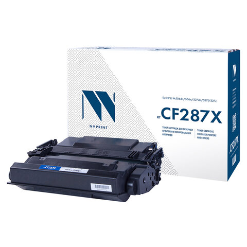 Картридж лазерный NV PRINT (NV-CF287X) для HP LJ M501n/506dn/527dn/527c, ресурс 18000 страниц - фото 1