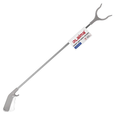 Захват для сбора мусора и предметов рычажный, 83 см, ПАЛКА-ХВАТАЛКА, LAIMA, 700887 - фото 7