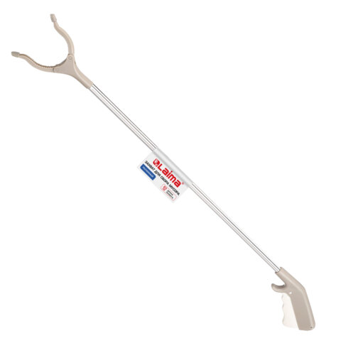 Захват для сбора мусора и предметов рычажный, 83 см, ПАЛКА-ХВАТАЛКА, LAIMA, 700887 - фото 1