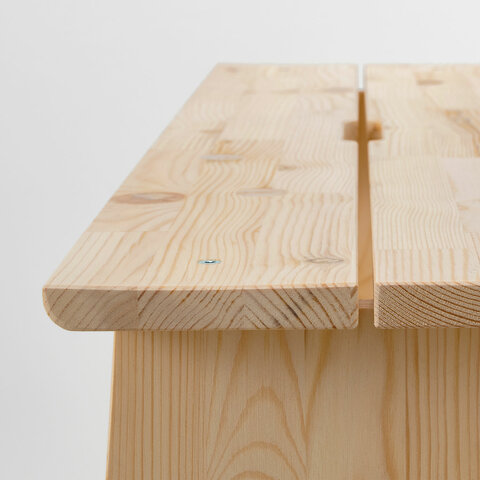 Скамья деревянная, сосна, BRABIX "Scandi Wood SC-003", 1000х250х450 мм, 641889, 006.02.35 - фото 2