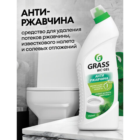 Средство для сантехники WC- GEL 750мл утенок кислотное - фото 3