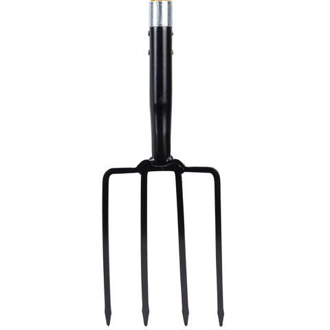 Вилы копальные стальные 19х28 см, ОБЩАЯ ДЛИНА 115 см, черенок стекловолокно, V-ручка, RABBITEX (РАББИТЕКС) "FIBERGLASS", 700491 - фото 6