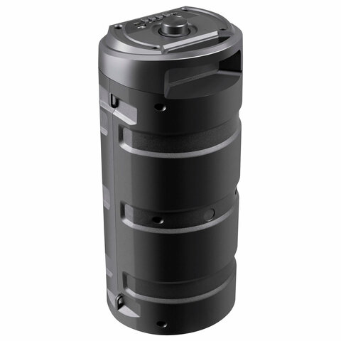 Колонка портативная DEFENDER Crashboom, 16 Вт, 1800 мАч, Bluetooth, FM, Type-C, черная, 65085 - фото 3