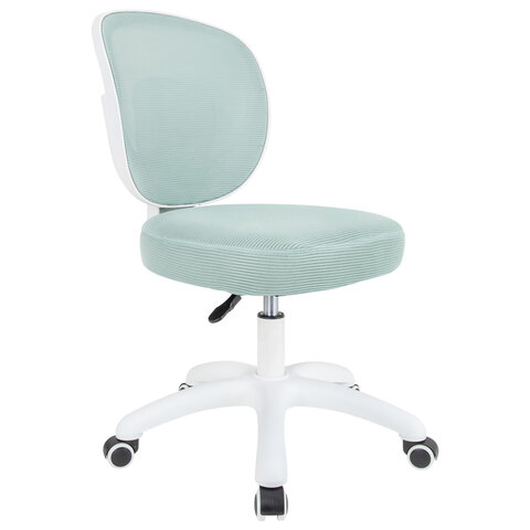Кресло детское BRABIX KIDS "MG-230", без подлокотников, сетка/ткань TW, голубое, 533320 - фото 1
