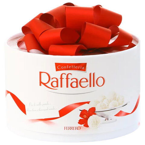 Конфеты RAFFAELLO с цельным миндальным орехом в кокосовой стружке, 200 г, торт, 9020000000363 - фото 2