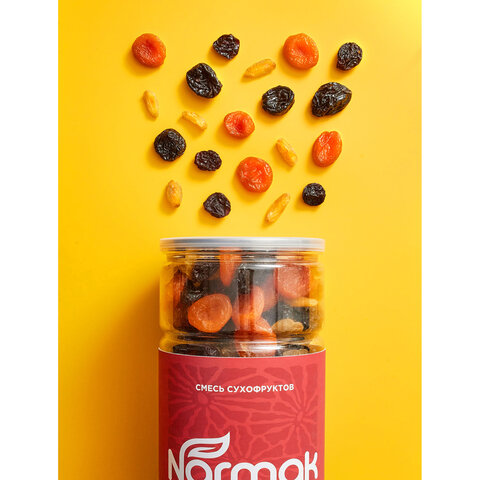 Смесь сухофруктов NARMAK курага, чернослив, изюм, 1 кг, БП-00002094 - фото 6