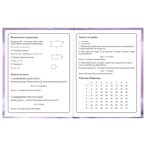 Дневник 1-4 класс 48 л., твердый, BRAUBERG, глянцевая ламинация, с подсказом, "Единорог", 107588 - фото 15