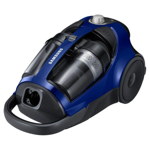 Пылесос SAMSUNG VCC8836V36/XEV с контейнером "циклон", 2200 Вт, мощность всасывания 430 Вт, синий - фото 3