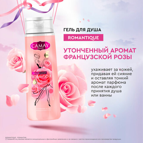 Подарочный набор: гель для душа CAMAY 250 мл + Крем для рук БАРХАТНЫЕ РУЧКИ питательный 80 мл - фото 18