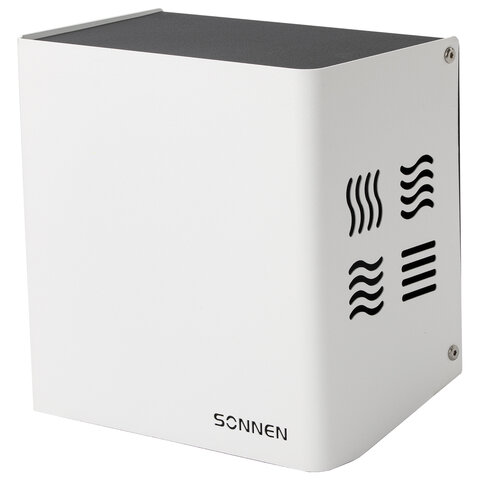 Сушилка для рук SONNEN HDR-1200W, 1200 Вт, производство РОССИЯ, антивандальная, сталь, белая, 701870 - фото 2