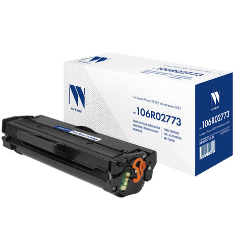 Картридж лазерный NV PRINT (NV-106R02773) для XEROX Phaser 3020/WorkCentre 3025, ресурс 1500 страниц - фото 2
