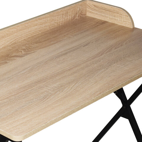 Стол на металлокаркасе BRABIX "LOFT CD-008", 900х500х780 мм, цвет дуб натуральный, 641865 - фото 3