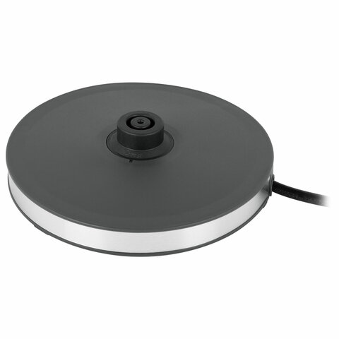 Чайник с терморегулятором и дисплеем, ДВОЙНЫЕ СТЕНКИ, SONNEN KT-8723G, 1,7 л, 2200 Вт, серый, 454690 - фото 8